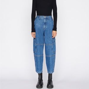 FRAME Ultra High Rise Utility Barrel, size 26